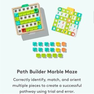 Lovevery Path Builder Marble Maze~Persister Play Kit